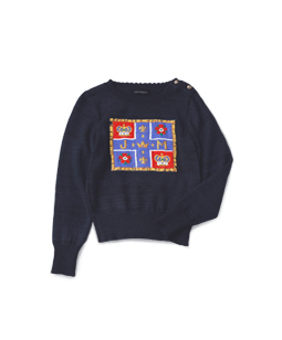 Royal Flag sweater