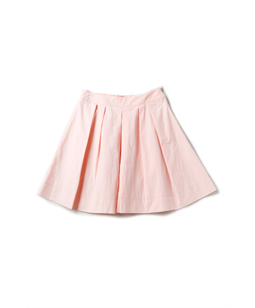 Typewriter back frill skirt