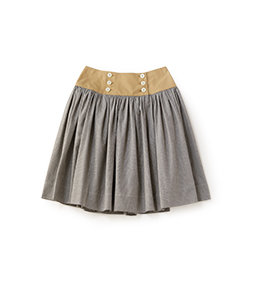 CORDURA twill fluffy skirt