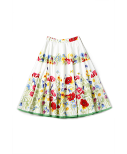 Straycat's Garden flare skirt