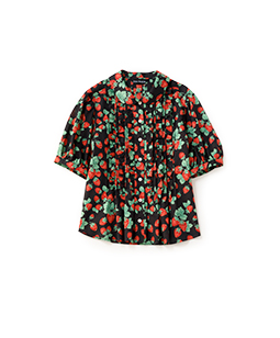 Strawberry garden blouse