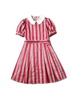 Dot stripe Jacquard dormitory onepiece