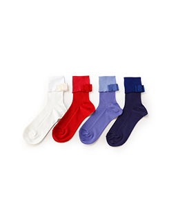 Back ribbon socks