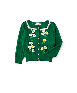 Swinging Daisy crochet cardigan