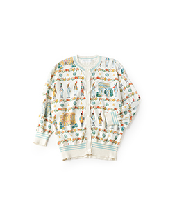 French toy soldier cardigan