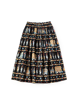 French toy soldier long skirt