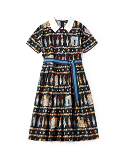 French toy soldier shirt dress