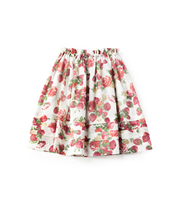 Strawberry palace fluffy skirt