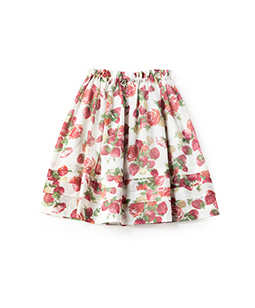 Strawberry palace fluffy skirt