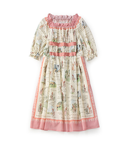 Le petit chaperon rouge smock dress