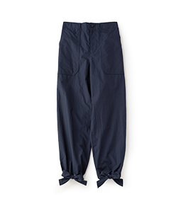 Weather cloth hem ribbon work pants