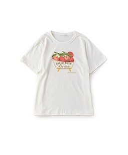 Cherry label T-shirt