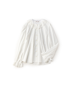 Original lace frill collar blouse