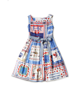 Here's to the Queen square dress