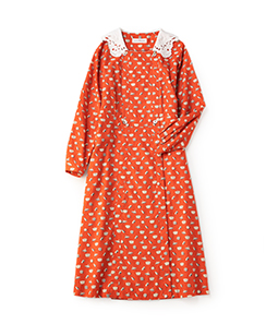 Tumbling Dice goose lace collar dress