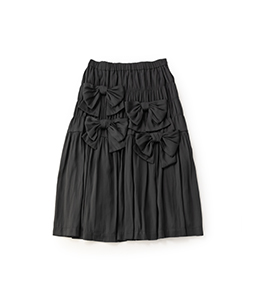 Dry satin ribbon lovers skirt