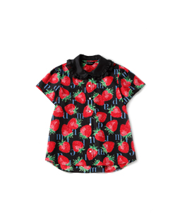 Strawberry Meets Logo blouse