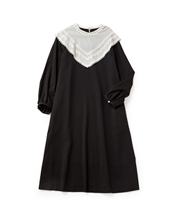 Puritan collar dress