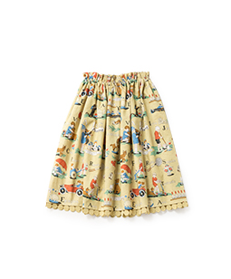 Alphabet français fluffy skirt