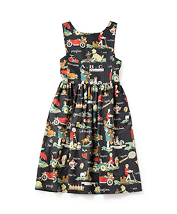 Alphabet français tablier dress