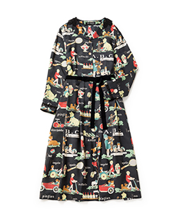 Alphabet français shirt dress