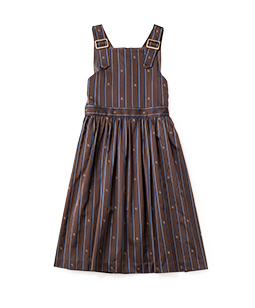 Regimental stripe dormitory dress