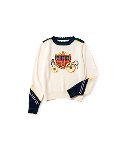 Royal coach sweater