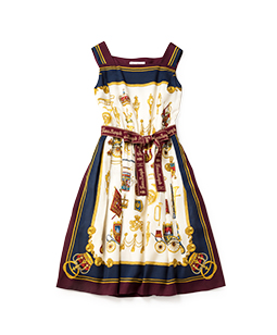 Royal parade square dress