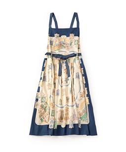 Here’s to the poet apron skirt