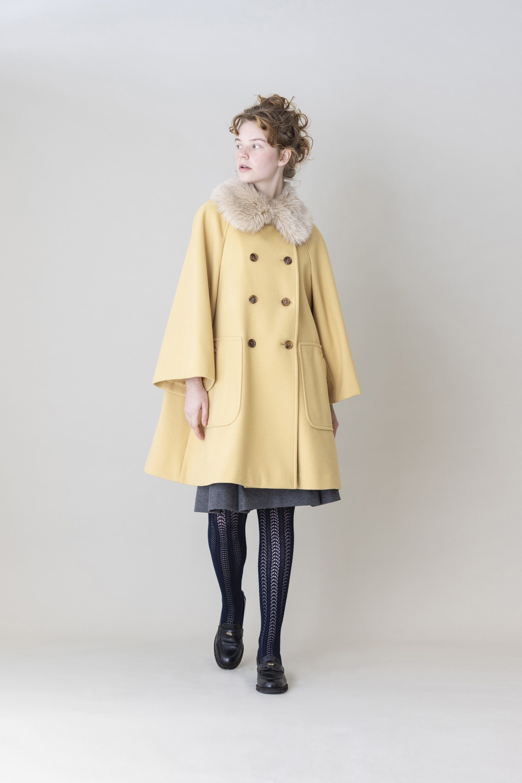 ジェーンマープル ice cotton hooted coat マスタード | eclipseseal.com