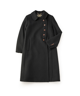 Lamb melton chester coat