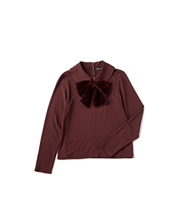 Round collar pullover