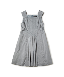 Compact twill dormitory dress