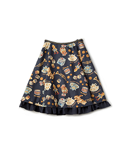 Dear my crew flare skirt