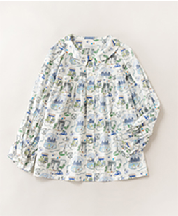 Bonjour shirring sleeve blouse