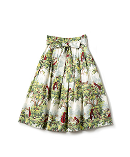 To the forest tuck skirt