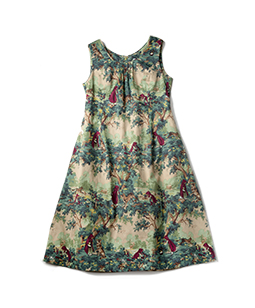 To the forest panel dress