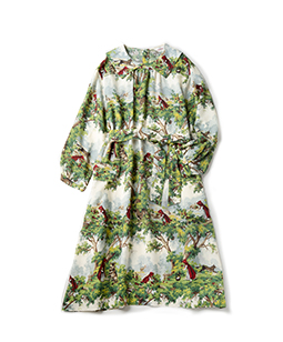 To the forest tablier dress