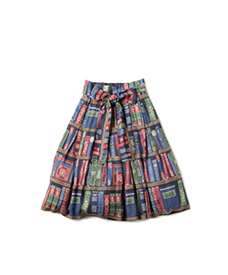 Jane’s bookcase dress skirt