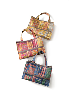 Jane’s bookcase tote bag