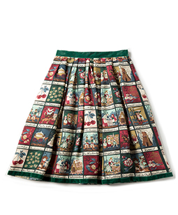 Fairy tale cards double tuck skirt