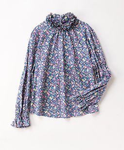 Birdsong frill collar blouse