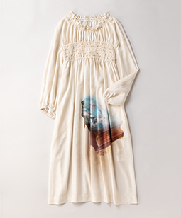 Holy nocturnes smock dress