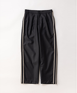 Bespoke flannel porter pants