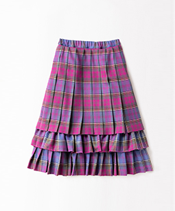 Tartan check playful skirt