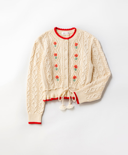 Baby’s knit cardigan