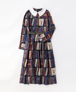 Royal library Colette dress