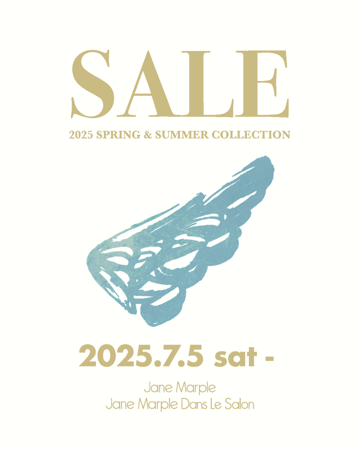 2025 SUMMER SALEのお知らせ（原宿店を除く）】 | Jane Marple 