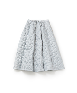 Spring quilt flare skirt