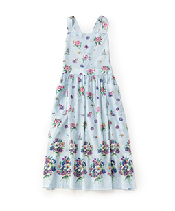 Viola garden apron dress